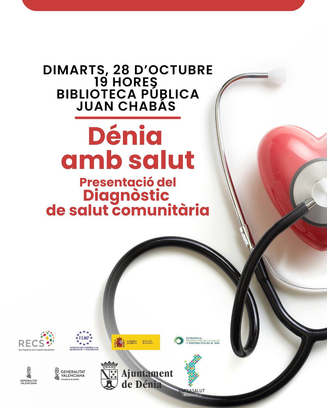 Dénia da a conocer los resultados del diagnóstico comunitario de salud, base de futuras políticas locales de salud y bienestar 