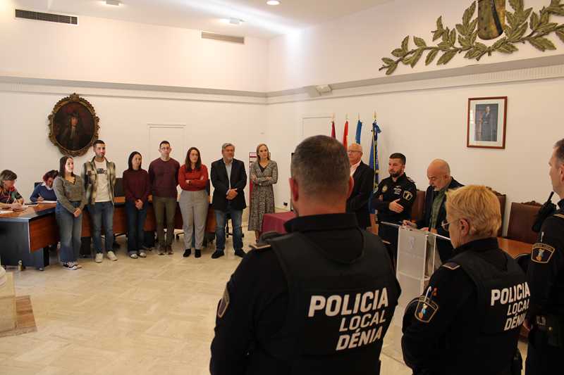 Dénia presenta la nueva Unidad de Prevención y Seguridad Ciudadana de la Policía Local