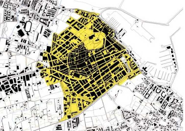 Zona donde se aplicará la suspensión