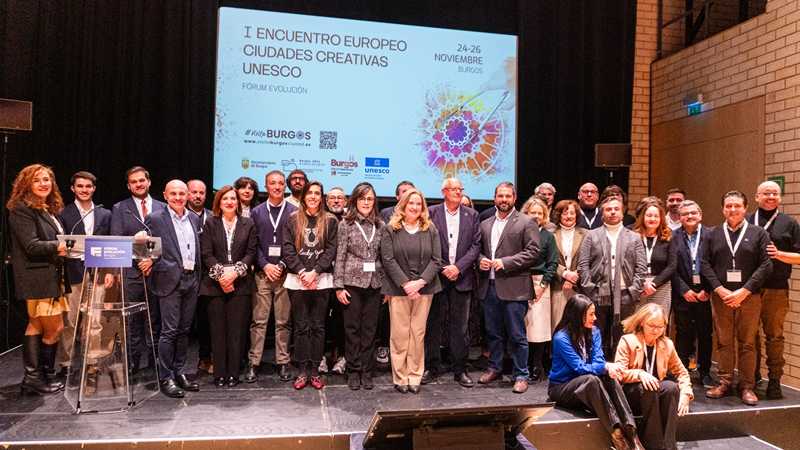 Les ciutats creatives europees tracen estratègies de col·laboració a Burgos