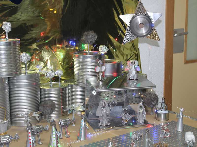 El belén del colegio Montgó, ganador del concurso