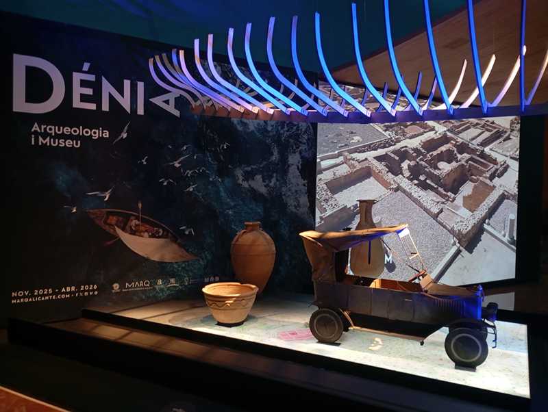 La exposición ‘Dénia. Arqueologia y Museu’ recibe 4.316 visitas en el primer mes de exhibici...