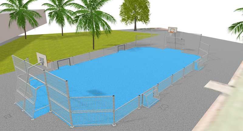 Foto Plànol de la nova pista