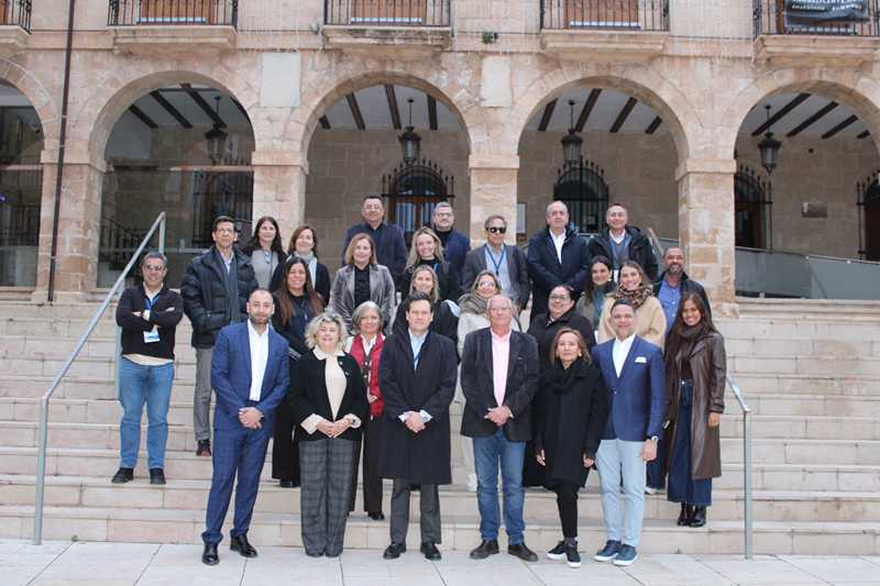 Representantes de la Asociación Hotelera y Turística de Colombia visitan Dénia para conocer ...