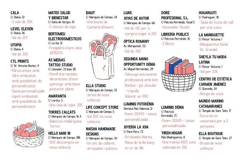  “Comercio de barrio, amor a diario”, la campaña de San Valentín que llena Dénia de regalos y compras con corazón 