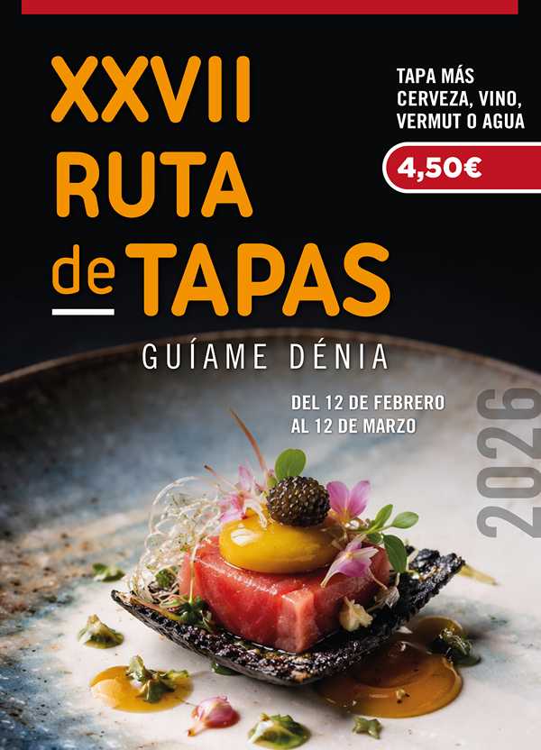   Llega la XXVII Ruta de Tapas Dénia 