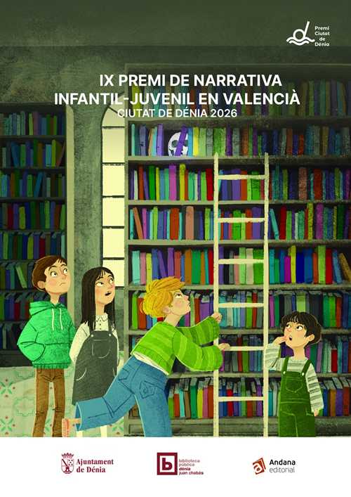 Convocat el IX Premi de narrativa infantil-juvenil en valencià Ciutat de Dénia 2026