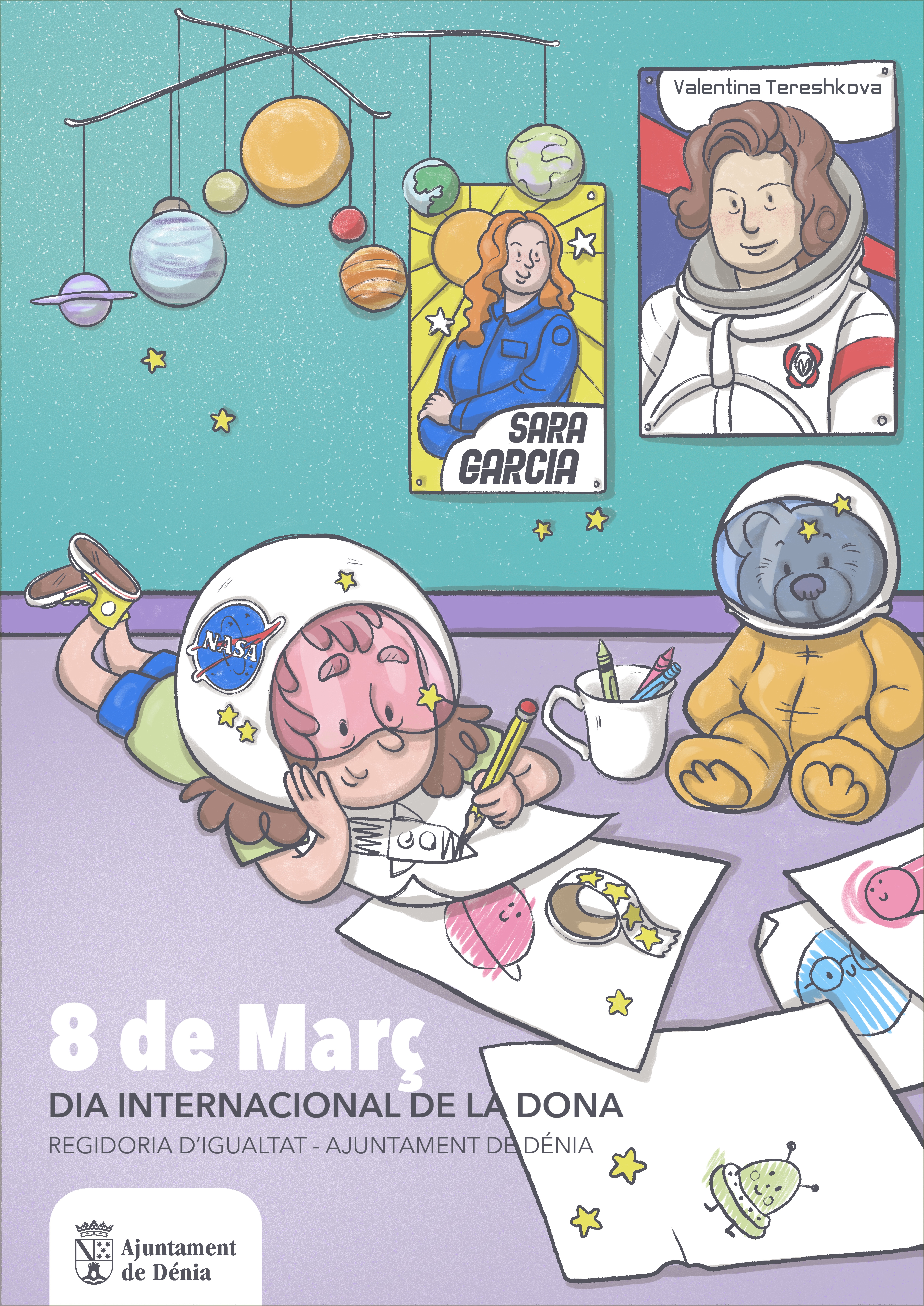 Foto La campanya “Jo trie” de l'Ajuntament de Dénia per al Dia Internacional de la Dona reivindic...