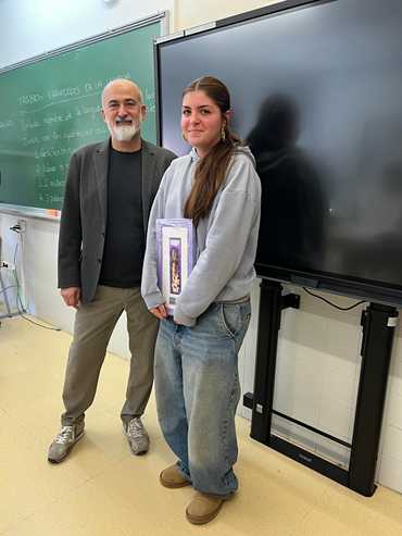 Noa Navarro, del IES Historiador Chabàs