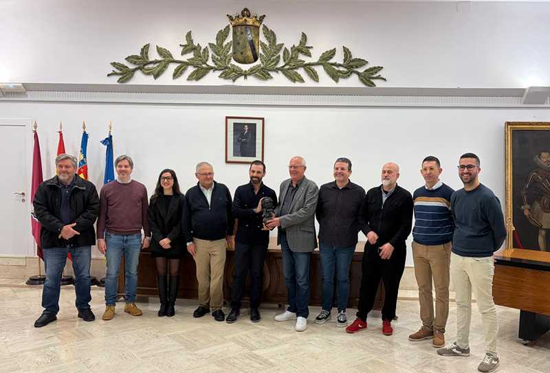 Foto Recepció a Carlo d’Ursi, guanyador del premi Goya 2026 al millor curtmetratge documental amb...