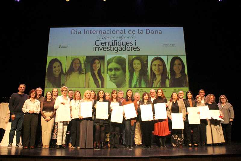 Foto Homenatge a les científiques i investigadores de Dénia amb motiu del Dia Internacional de la...