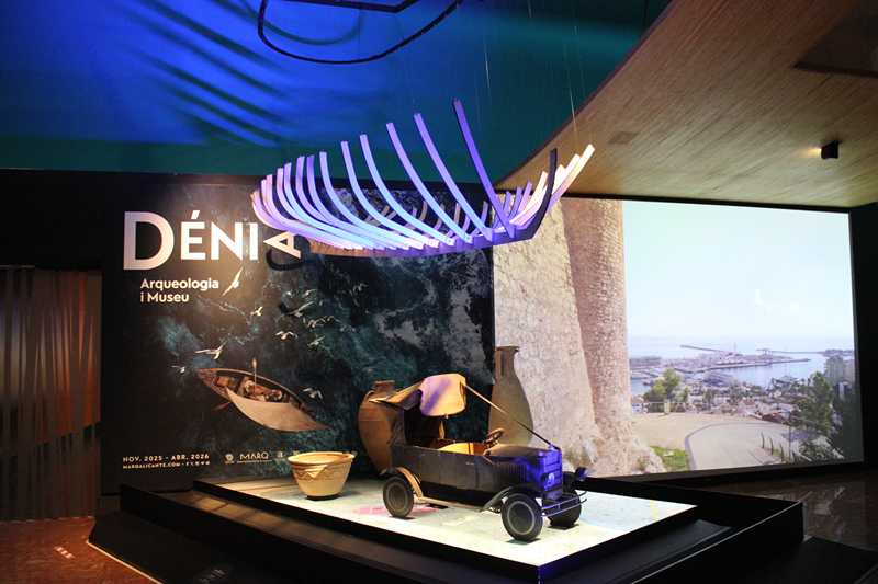 Foto La exposición “Dénia. Arqueología y Museo” se despide del MARQ con la visita de 33.406 personas