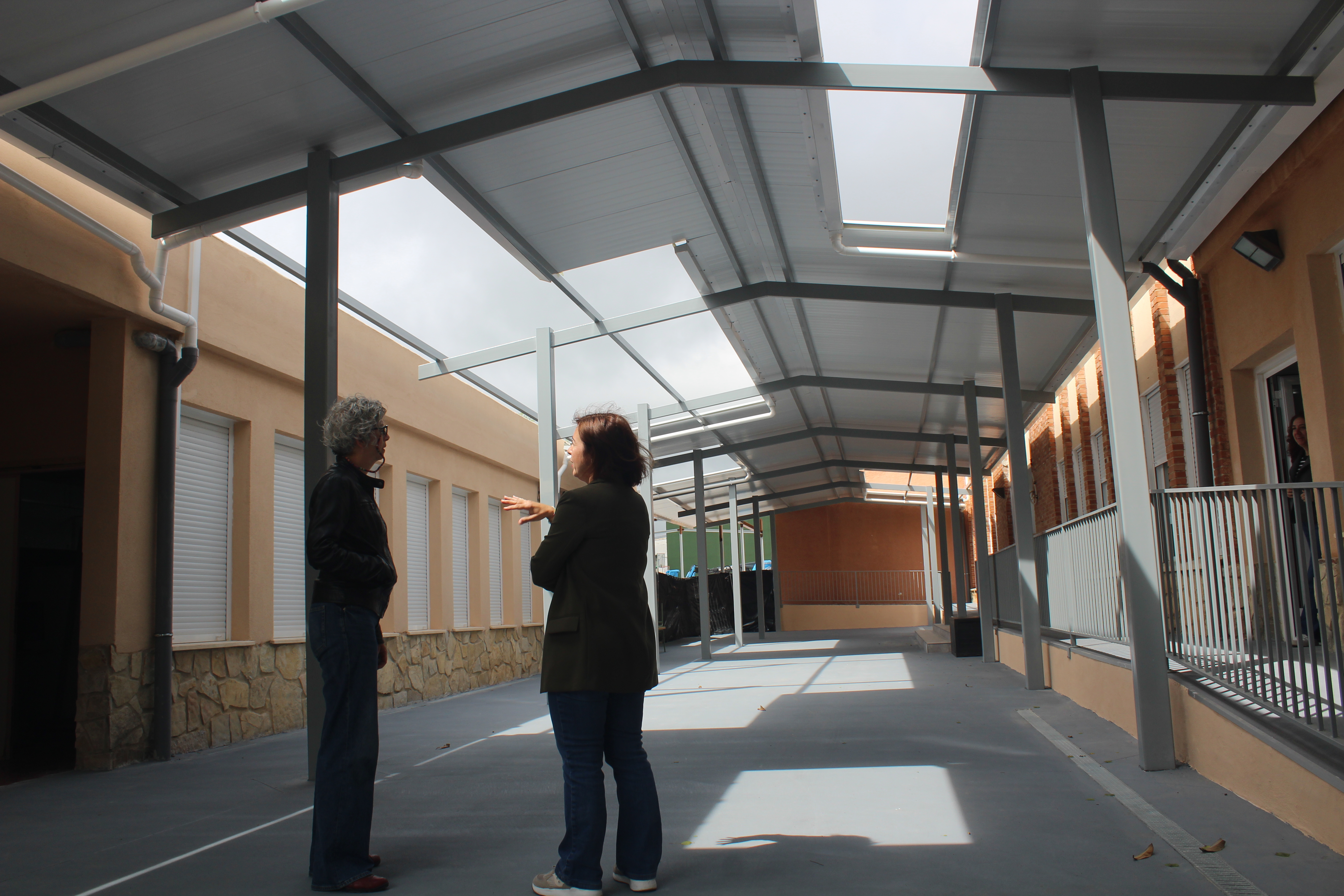 Primera fase de les obres del col·legi Pare Pere de Jesús Pobre finalitzada