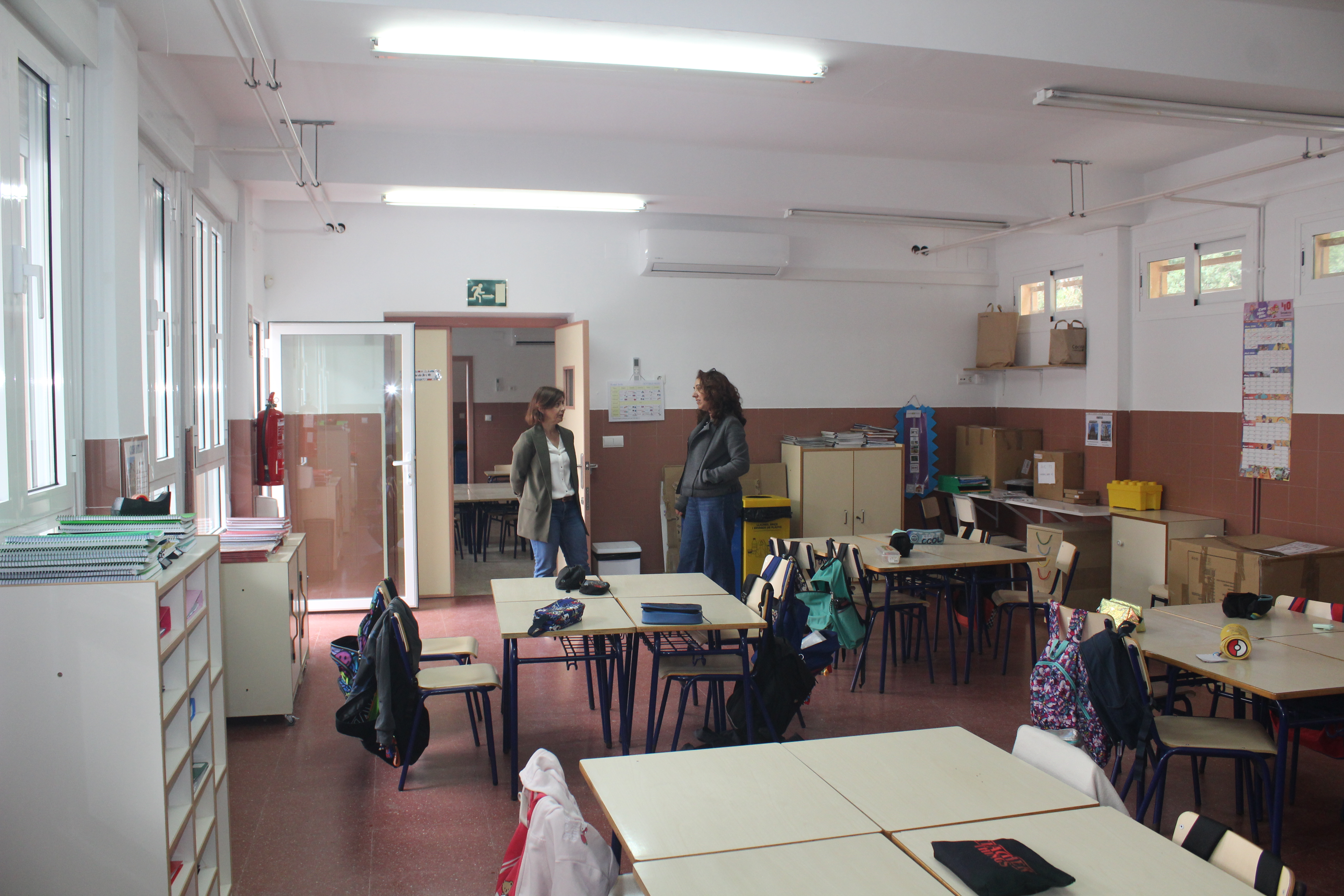 Primera fase de les obres del col·legi Pare Pere de Jesús Pobre finalitzada