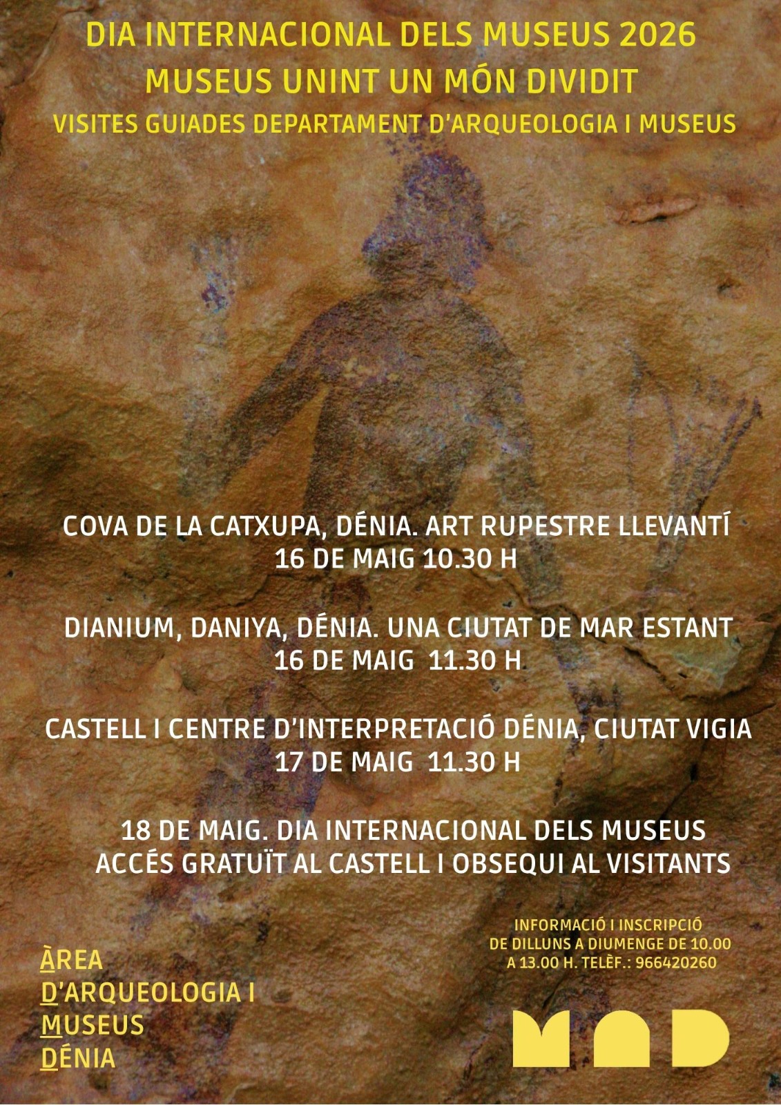  Dénia celebra el Día de los Museos con un fin de semana de visitas guiadas a los espacios emblemáticos de nuestro patrimonio histórico 
