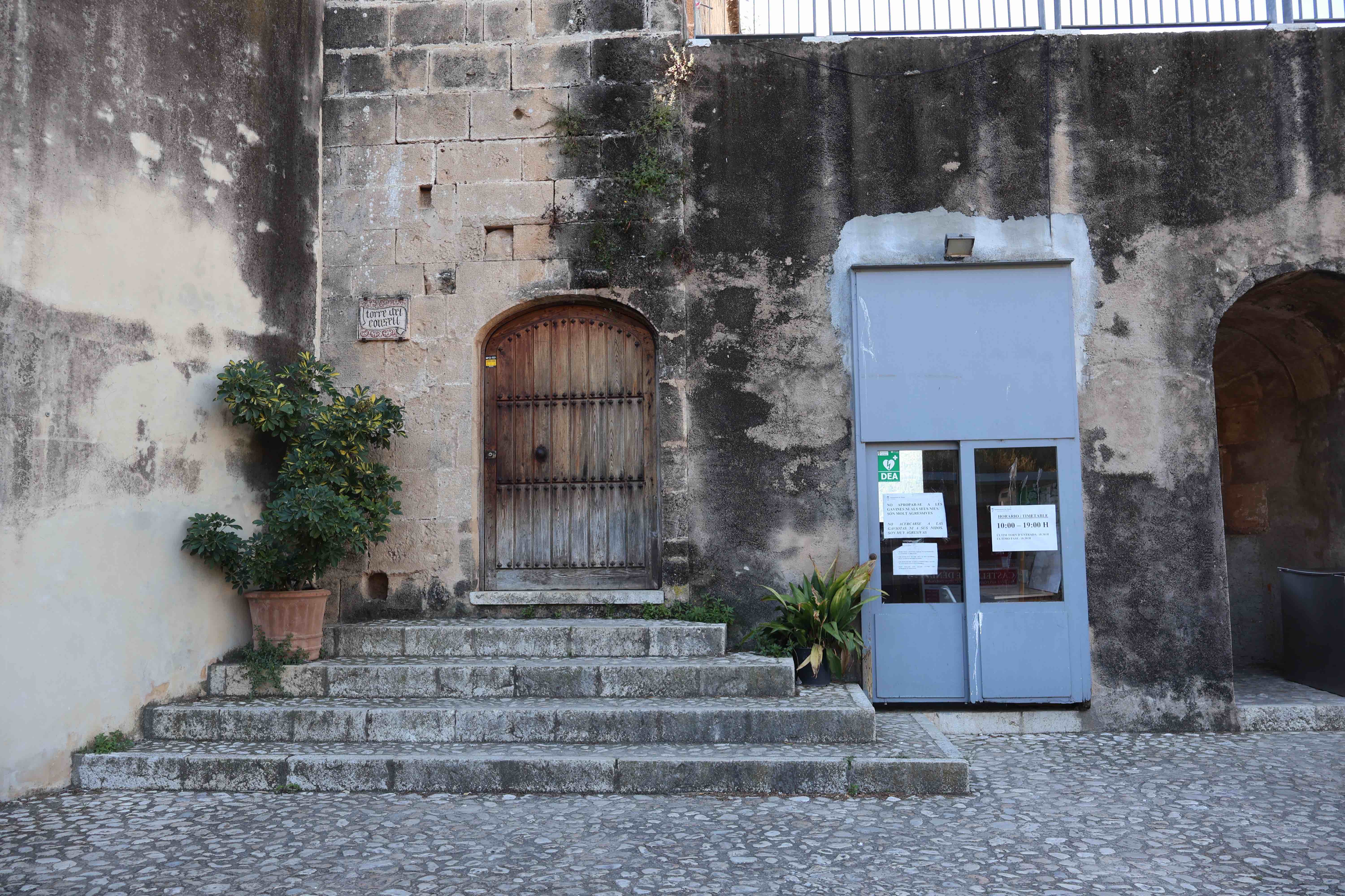 Obres de millora a la torre del Consell i La Sala del Castell de Dénia