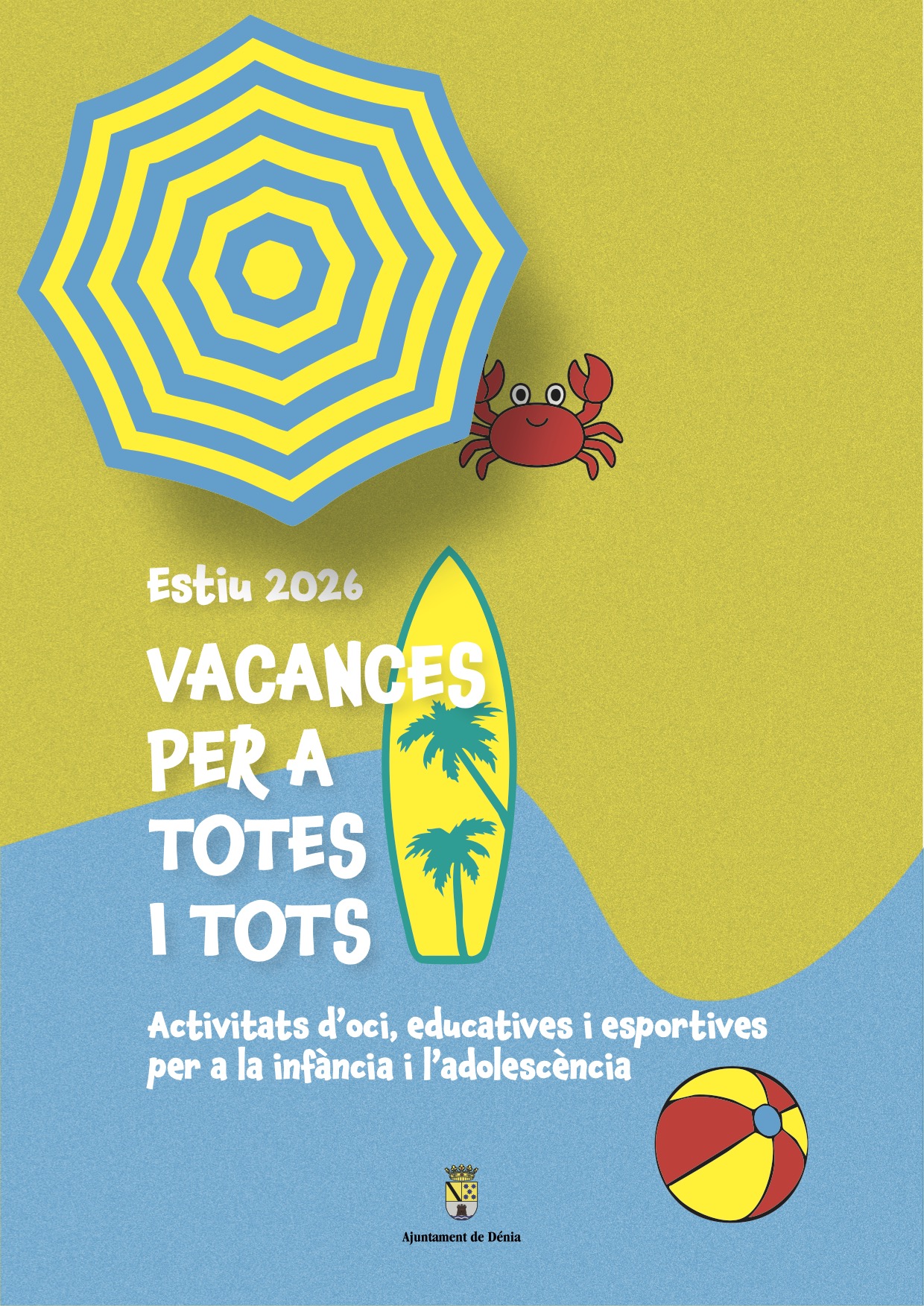  Escuela de verano en dos coles, actividades junto al mar y una amplia oferta de campus deportivos para ayudar a las familias a conciliar y garantizar a niños y jóvenes un verano lleno de diversión 