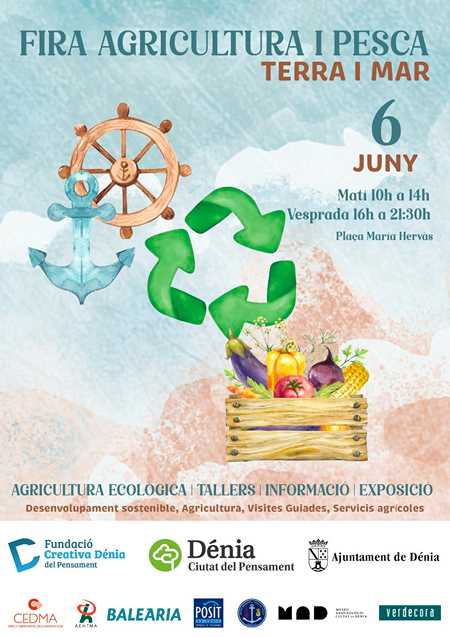 Dénia celebra la II Fira d'Agricultura i Pesca “Terra i Mar”