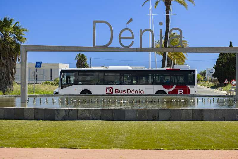  BusDénia, el nuevo servicio de autobús urbano comienza a funcionar el 15 de junio y será gratuito hasta el día 30 de este mes 