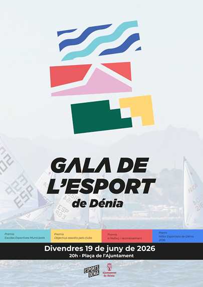 Dénia da a conocer los galardonados de la Gala del Deporte 2026