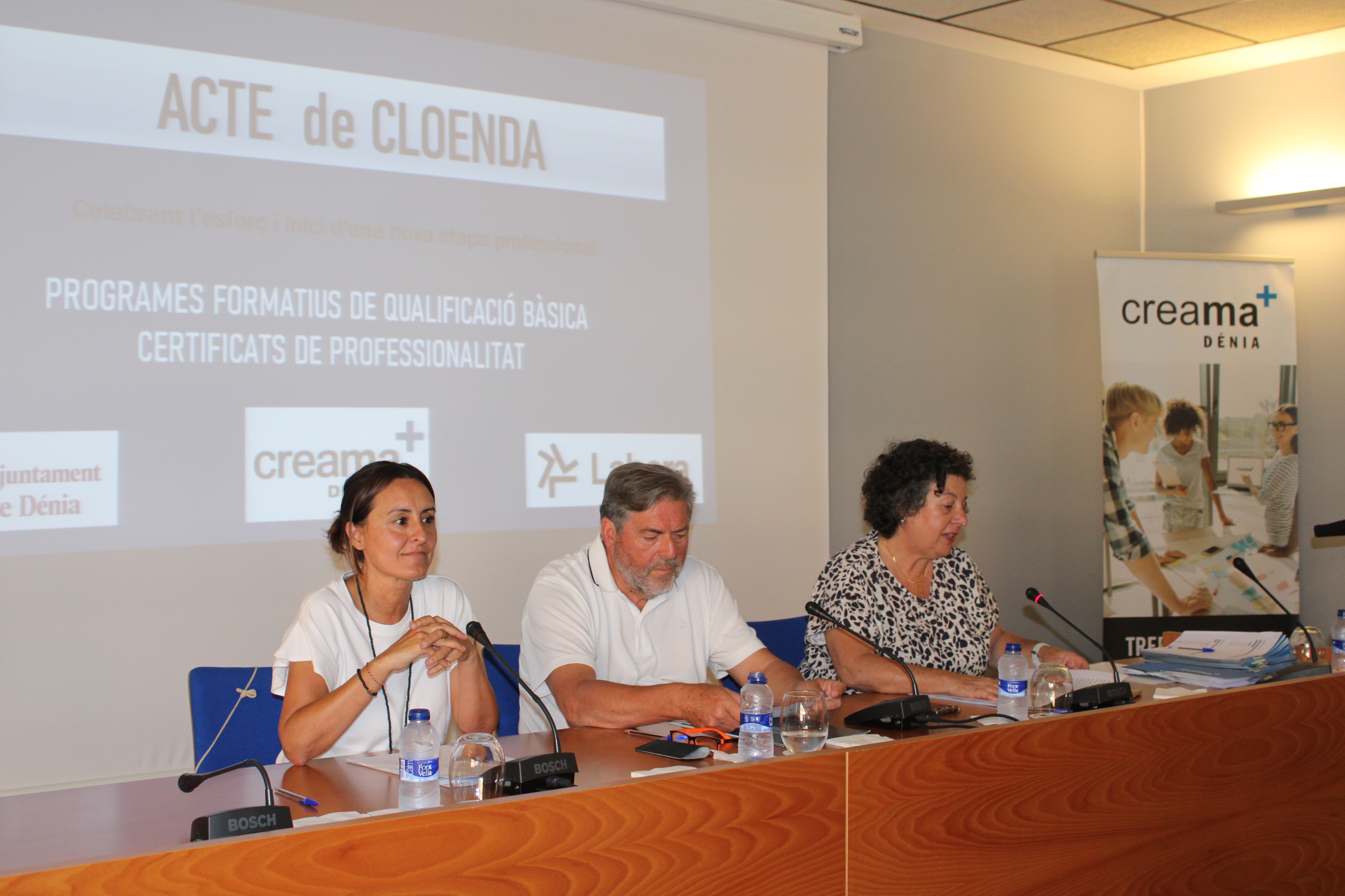 Cloenda de les accions formatives de Creama Dénia destinades a joves, persones desocupades i...