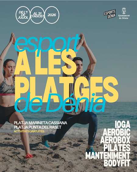  Las actividades deportivas gratuitas en las playas de la Marineta Cassiana y Punta del Raset empiezan el 1 de julio 