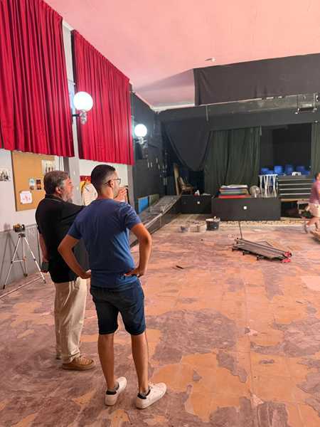 La sala de l’ETC es renova per a oferir un espai més segur i adaptat a la pràctica teatral