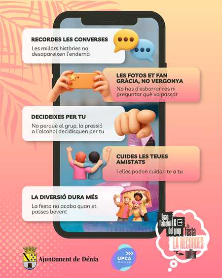 Prevención de Adicciones lanza la campaña virtual "Cuando el alcohol sale del grupo, la ...