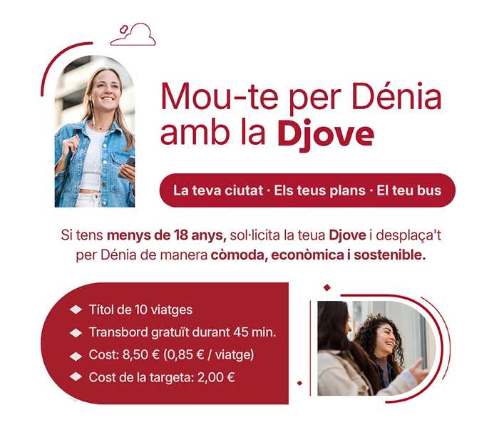 BusDénia impulsa una campaña en los centros educativos para fomentar el uso del transporte p...