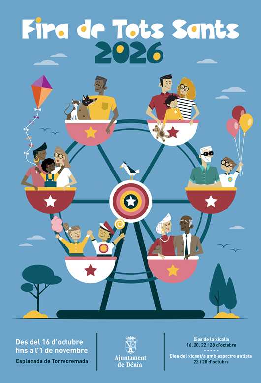  Del 16 de octubre al 1 de noviembre: Feria de Tots Sants en Dénia 