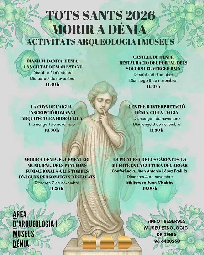  Una visita guiada pel cementeri de Dénia descobrix panteons i tombes de personatges destaca...