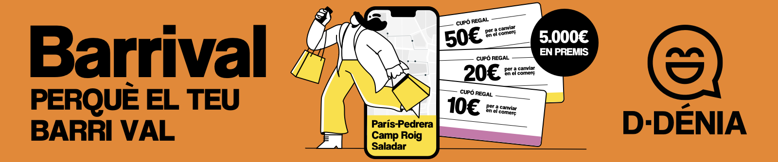 Campanya de Barrival per als barris París Pedrera, Camp Roig i Saladar