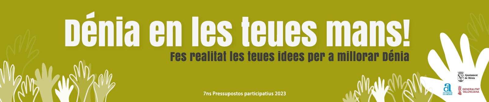 7ª EDICIÓ: PRESSUPOSTOS PARTICIPATIUS DÉNIA 2024